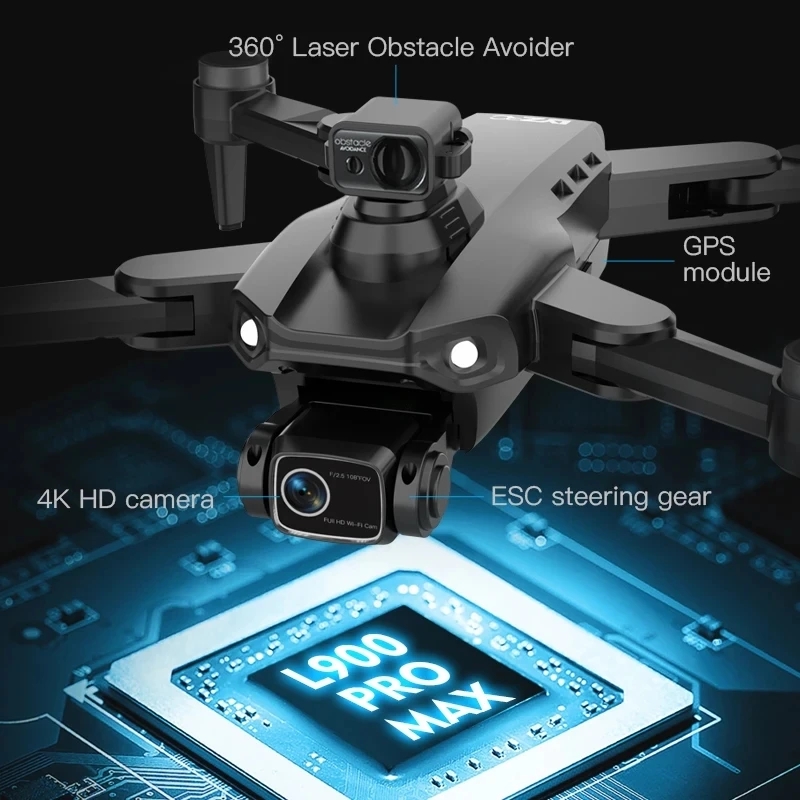 L900 Pro MAX GPS Drone 4K Prof - огляд і ціна Drone Gps Module
