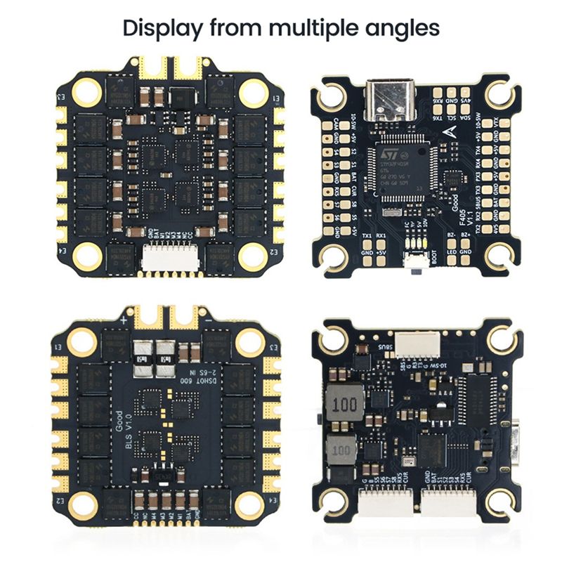 CYGJ-2-6S F405 55A Stack F405  - огляд і ціна Drone Flight Controller