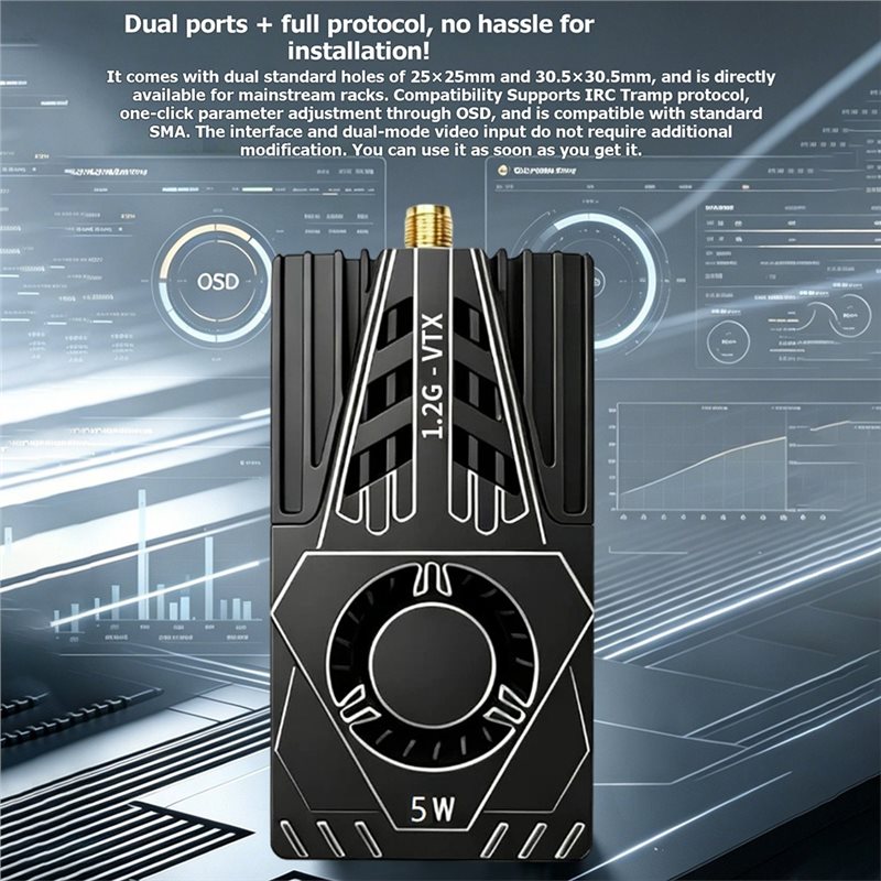 VTX For FPV Video Transmitter  - огляд і ціна Drone Antenna