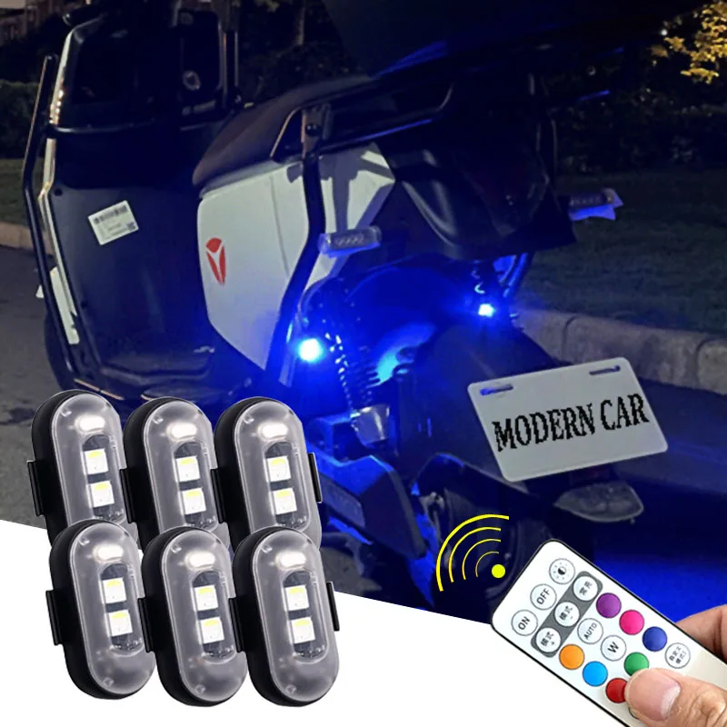 2/4/8Pcs Wireless Remote Contr - огляд і ціна Drone Led Light