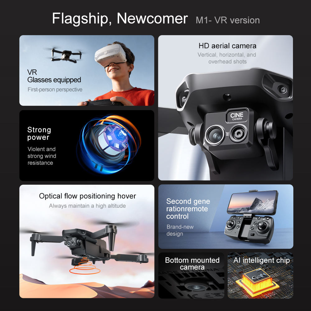 Lenovo M1/M1VR Foldable GPS Dr - огляд і ціна Drone Gps Mount