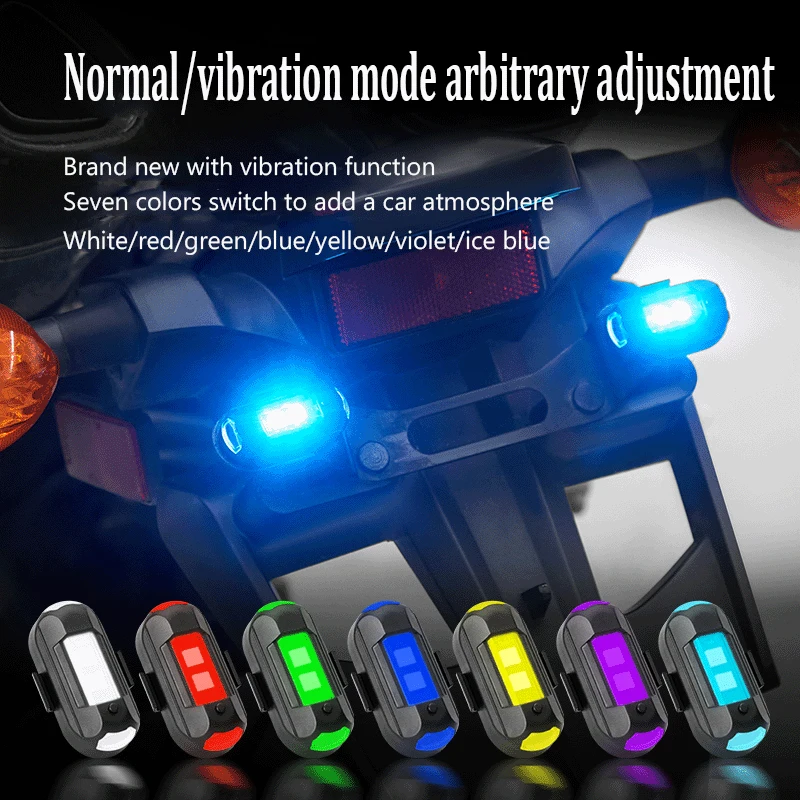 1Pcs Remote LED RGB Anti-colli - огляд і ціна Drone Led Light