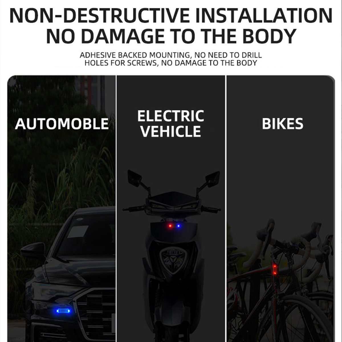 Solar Power Anti-Theft Alarm L - огляд і ціна Drone Led Light