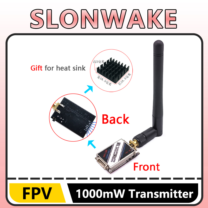 SLONWAKE  5.8G 48CH 1W VTX 100 - огляд і ціна Drone Frame