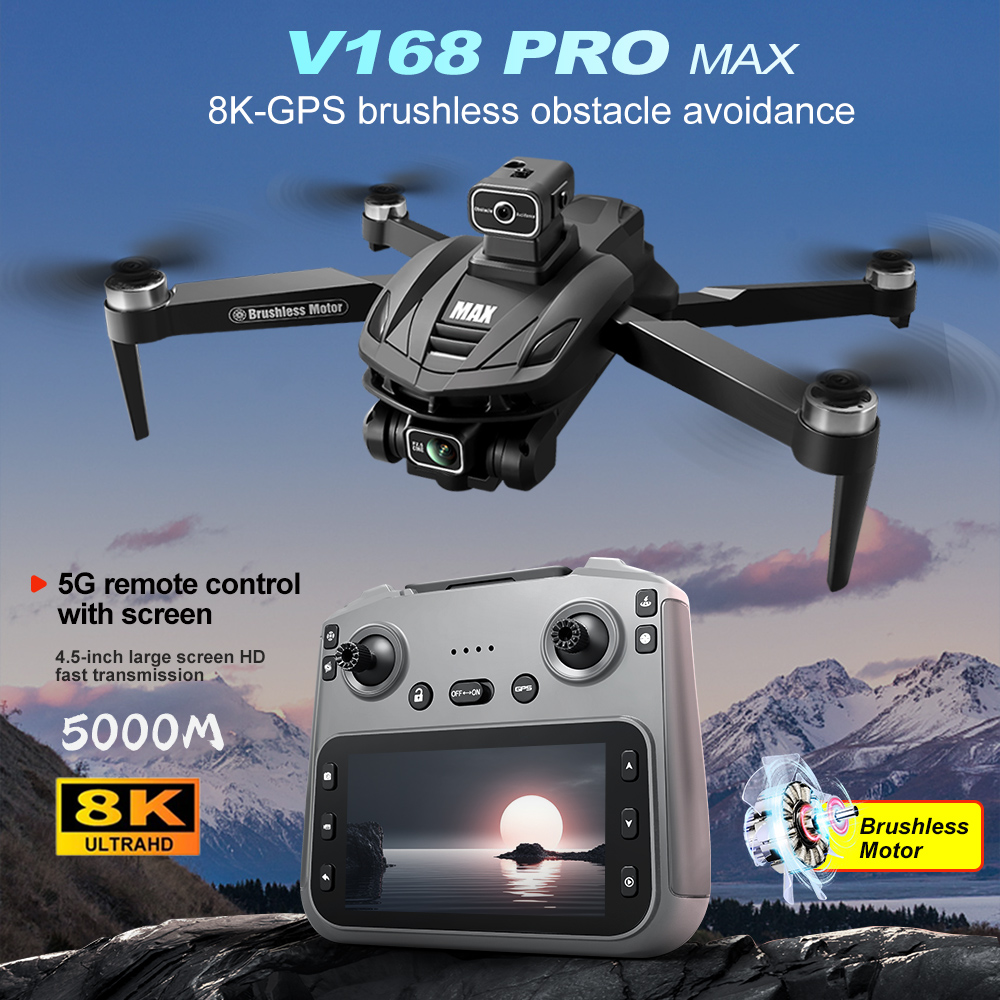 V168 PRO Max GPS Drone 8K Prof - огляд і ціна Drone Gps Module