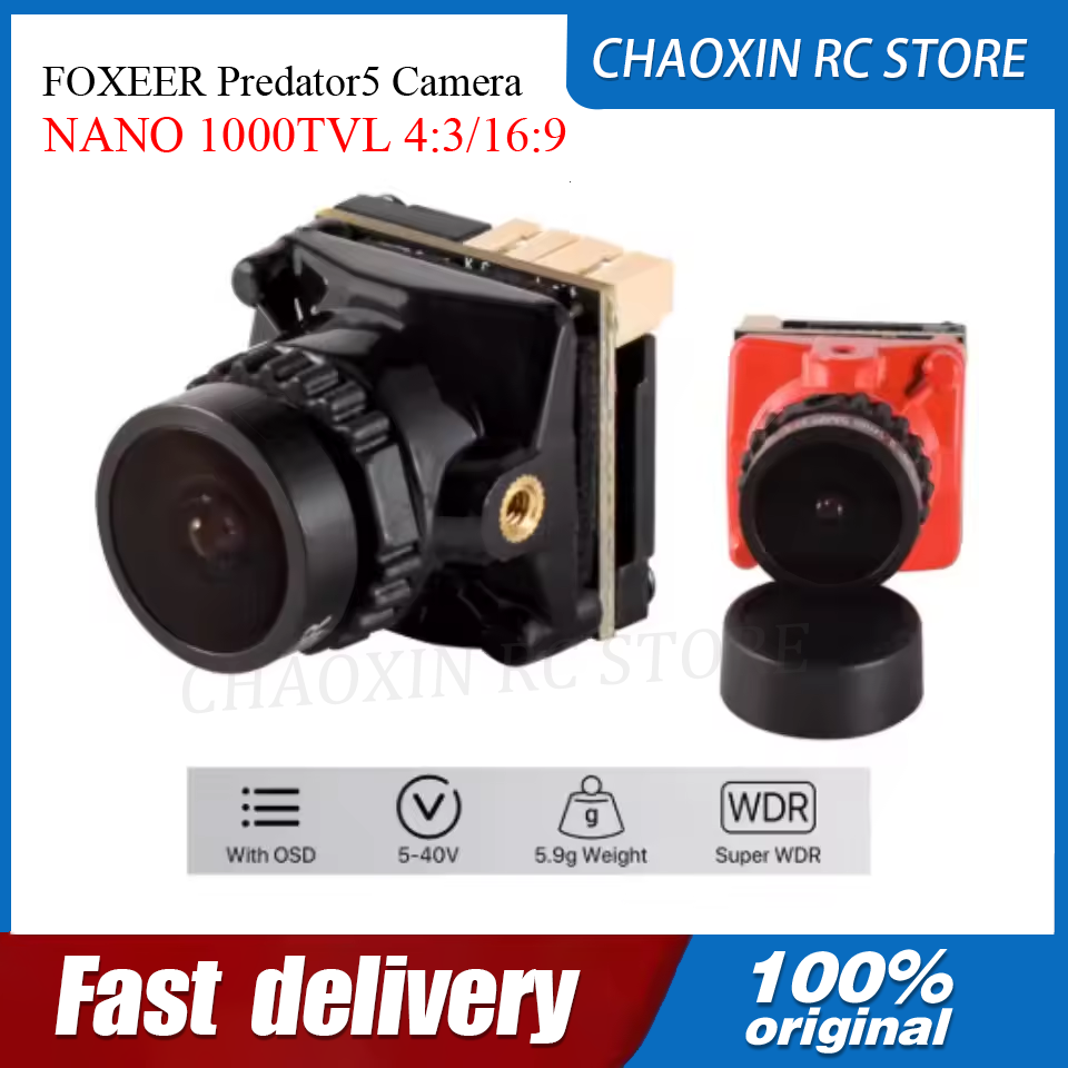 FOXEER Predator5 Camera NANO 1 - огляд і ціна Drone Battery