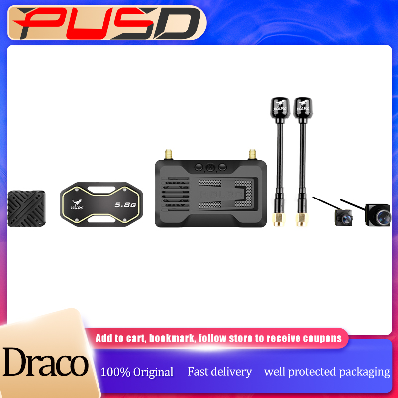 HGLRC Draco A1/A2 5.8Ghz HD VT - огляд і ціна Drone Receiver