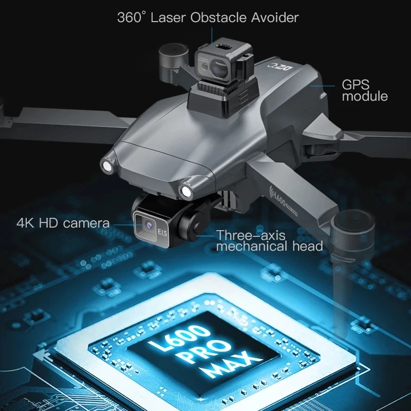 L600 PRO MAX GPS Drone Profess - огляд і ціна Drone Gps Mount