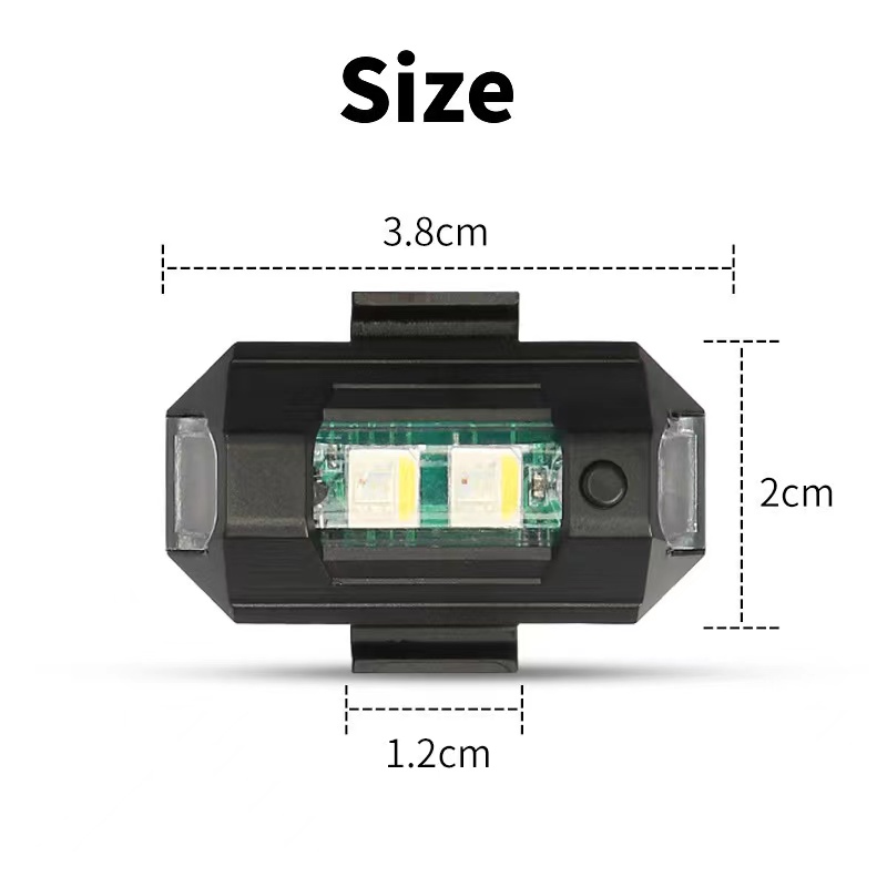 Motorcycle Light Drone Strobe  - огляд і ціна Drone Led Light