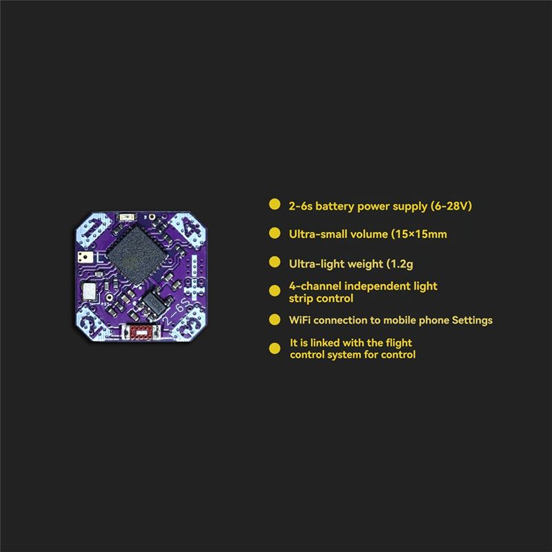 【Shop Now】FPV Mini RGB Lightin - огляд і ціна Drone Led Light