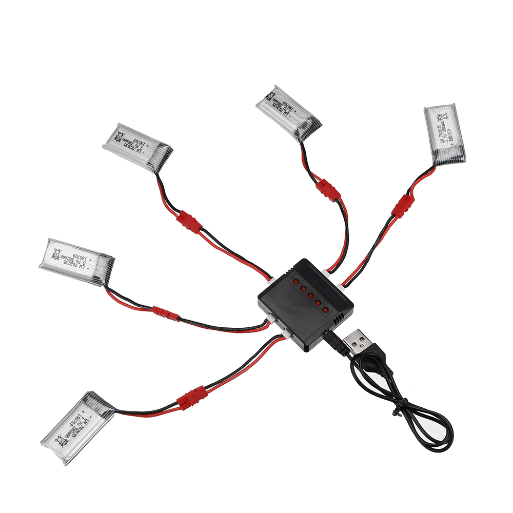 3.7V 380mAh Lipo Battery With  - огляд і ціна Drone Charger