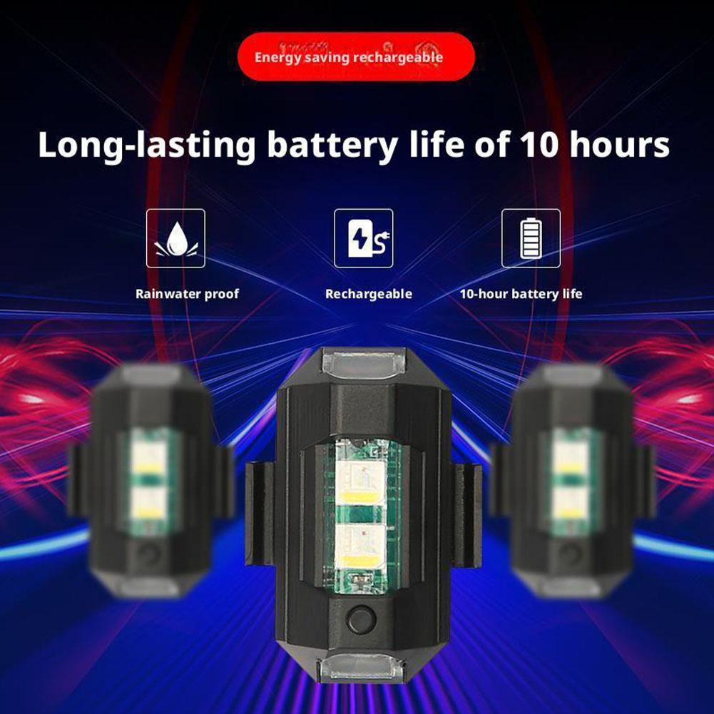 2PCS Mini LED Strobe Lights De - огляд і ціна Drone Led Light