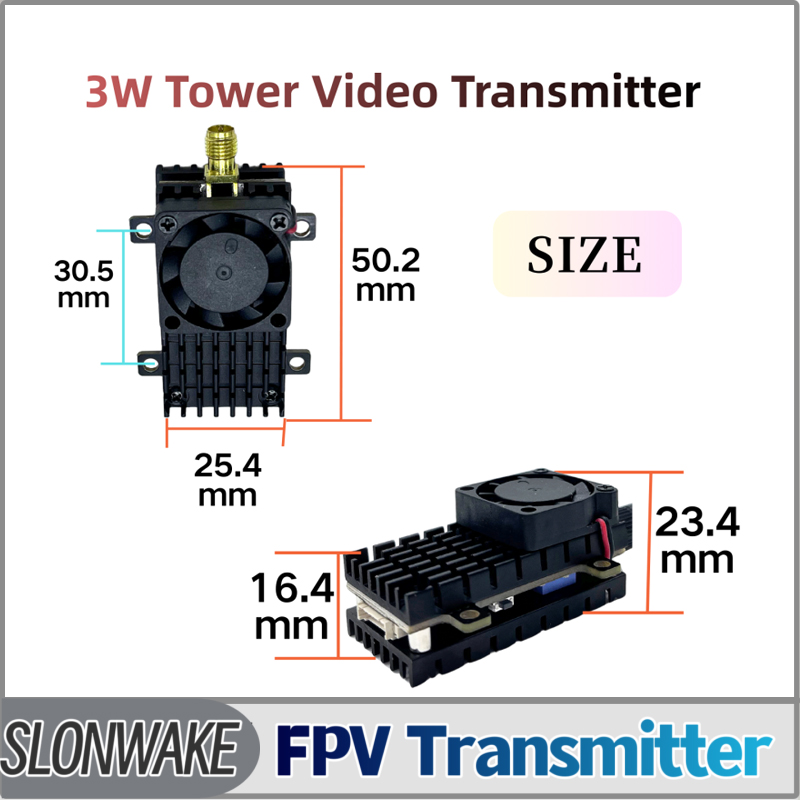 SLONWAKE 5.8G 3000mW Simulatio - огляд і ціна Drone Frame