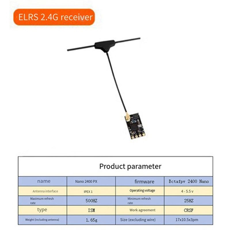 CYGJ-10PCS ELRS 2.4Ghz Receive - огляд і ціна Drone Antenna